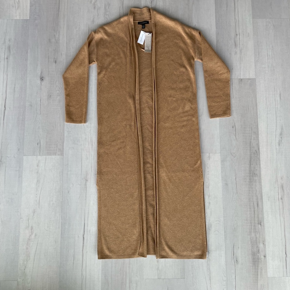 Banana Republic long cardigan with slits on each side